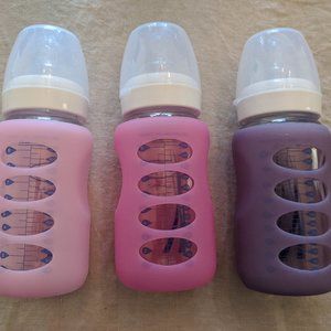 Dr Browns 9oz Glass Bottles with Silicone Cover